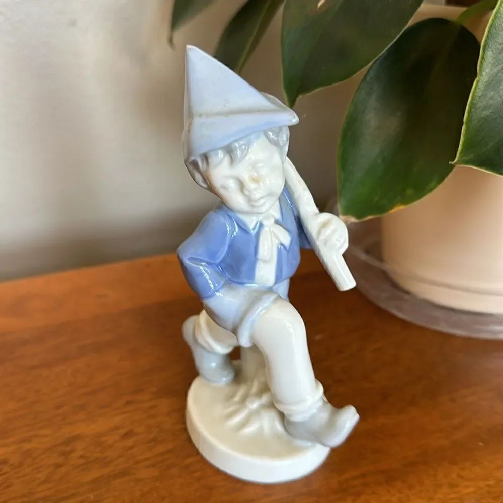 Rare! 5626 Vintage Gerold Porzellan Porcelain Figurine Hunter Germany